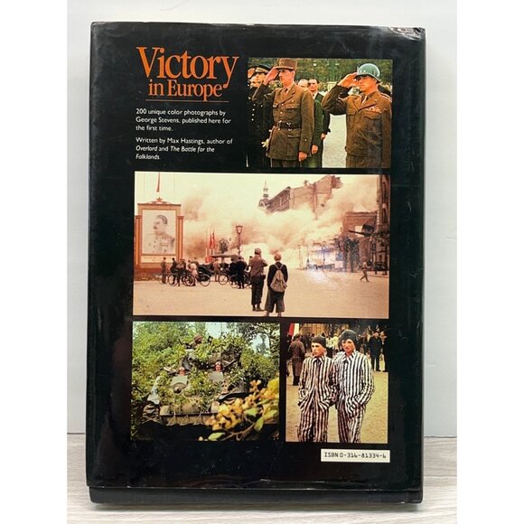 Victory In Europe D-Day to V-E Day Max Hastings Full Color Photos WWII History - Picture 2 of 11